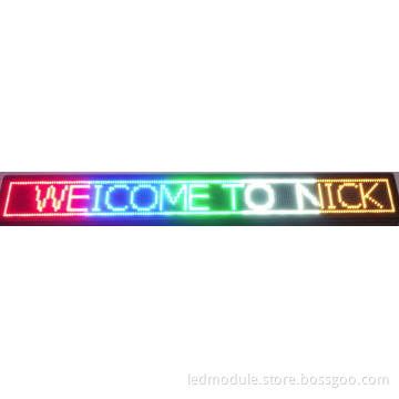P10 Multi-Color Moving Message LED Sign